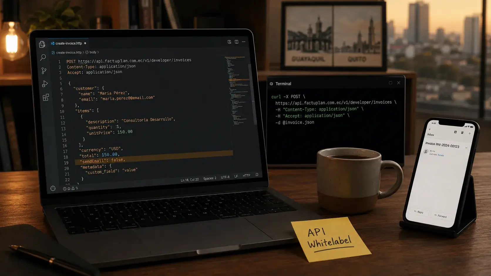 API REST de facturación electrónica para developers en Ecuador
