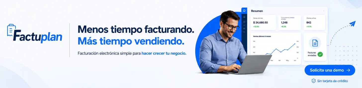 Factuplan — activa tu cuenta y emite tu primera factura electrónica autorizada por el SRI.